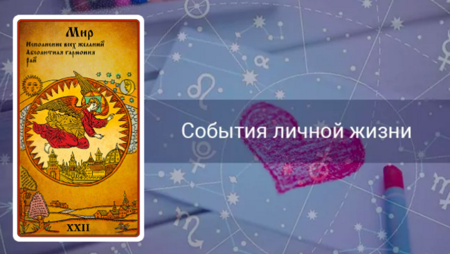 Мир личная жизнь